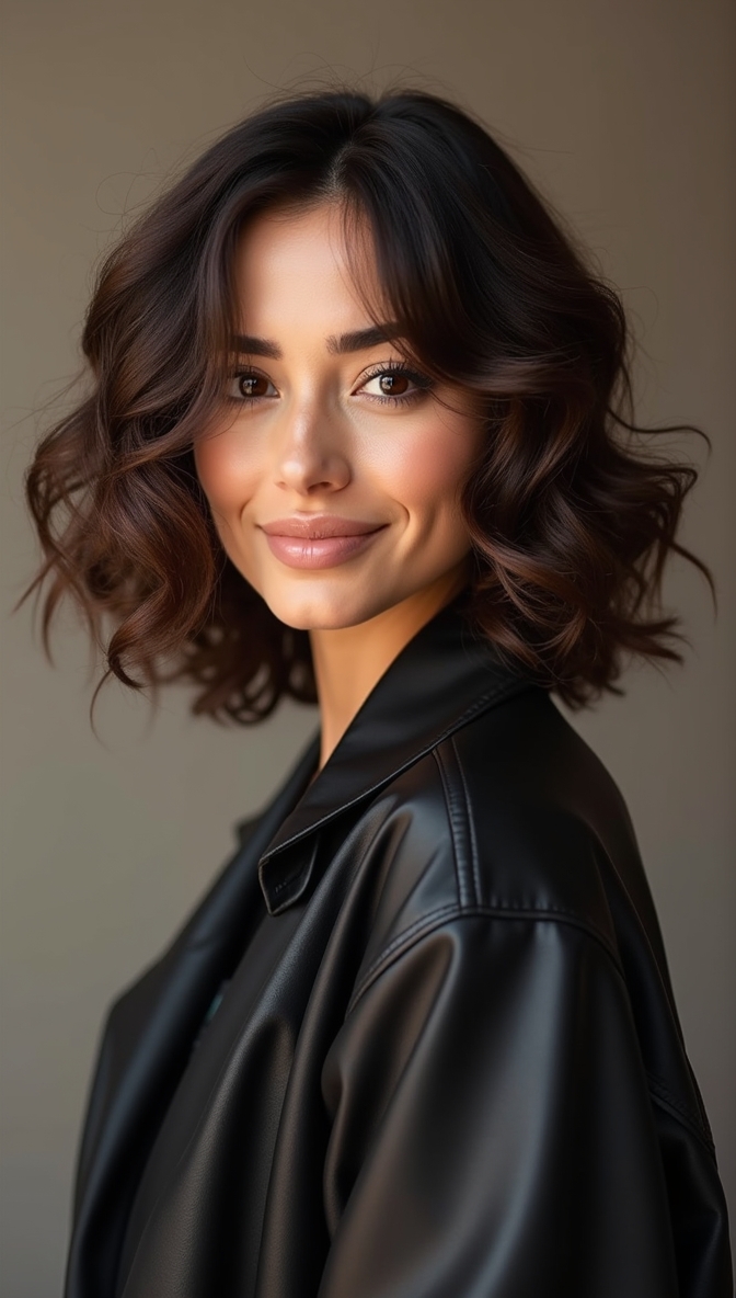 Asymmetrical Face-Framing Layers