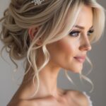 Elegant Low Bun for Hair Looks For Wedding