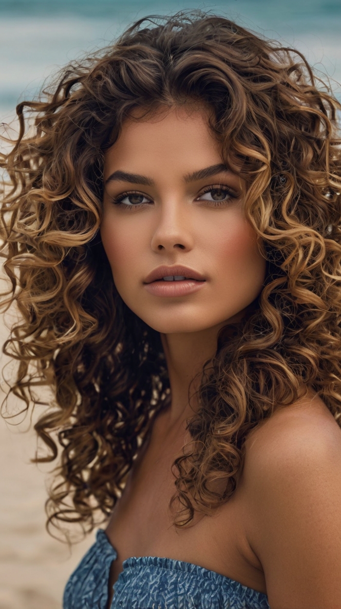 51 Stunning Beachy Curl Hairstyles for a Relaxed and Effortless Look
